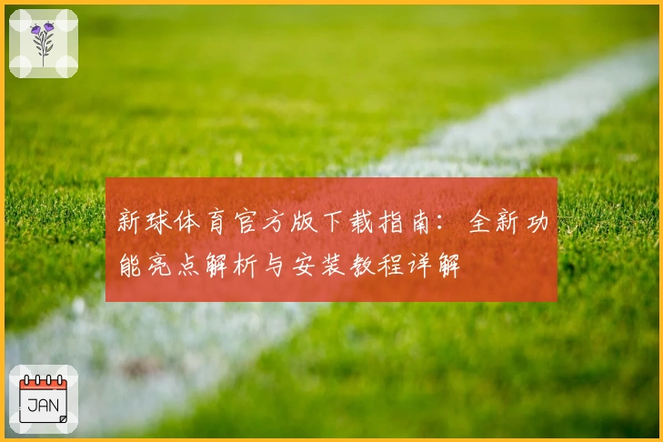 新球体育官方版下载指南：全新功能亮点解析与安装教程详解