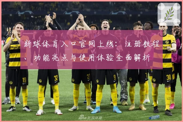 新球体育入口官网上线：注册教程、功能亮点与使用体验全面解析